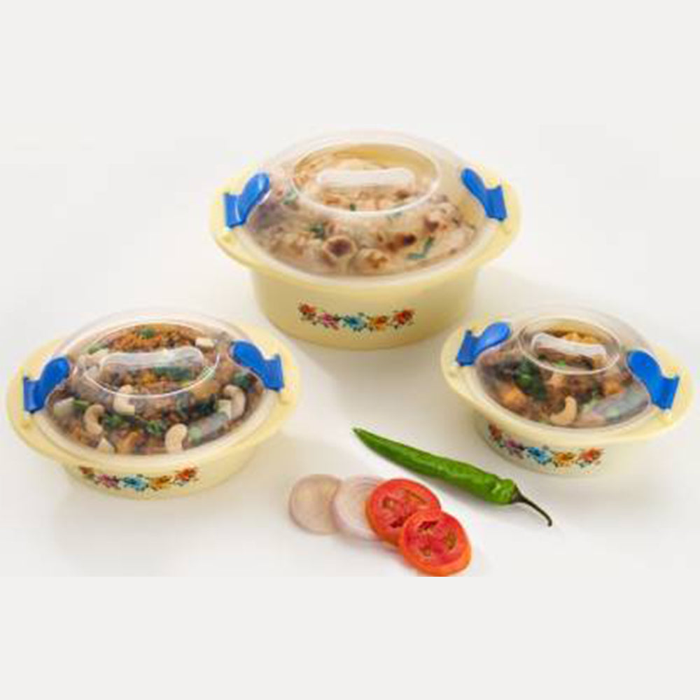 Hot N Fresh Insulated Plastic Casserole Gift Set (3 Pieces) - Springkart 