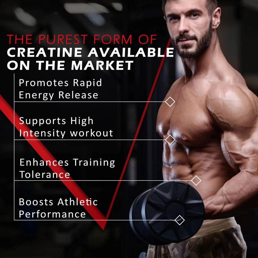 Nakpro Creatine Monohydrate Powder for Muscle Endurance & Recovery Creatine Creatine (100 g, Tangy Orange)