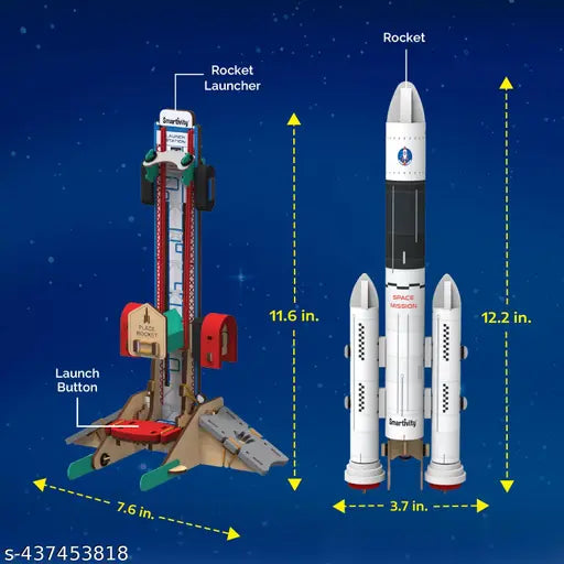 Rocket Launcher Kit for Kids 6-14 Years Old | Build Your Own Rocket and Launcher