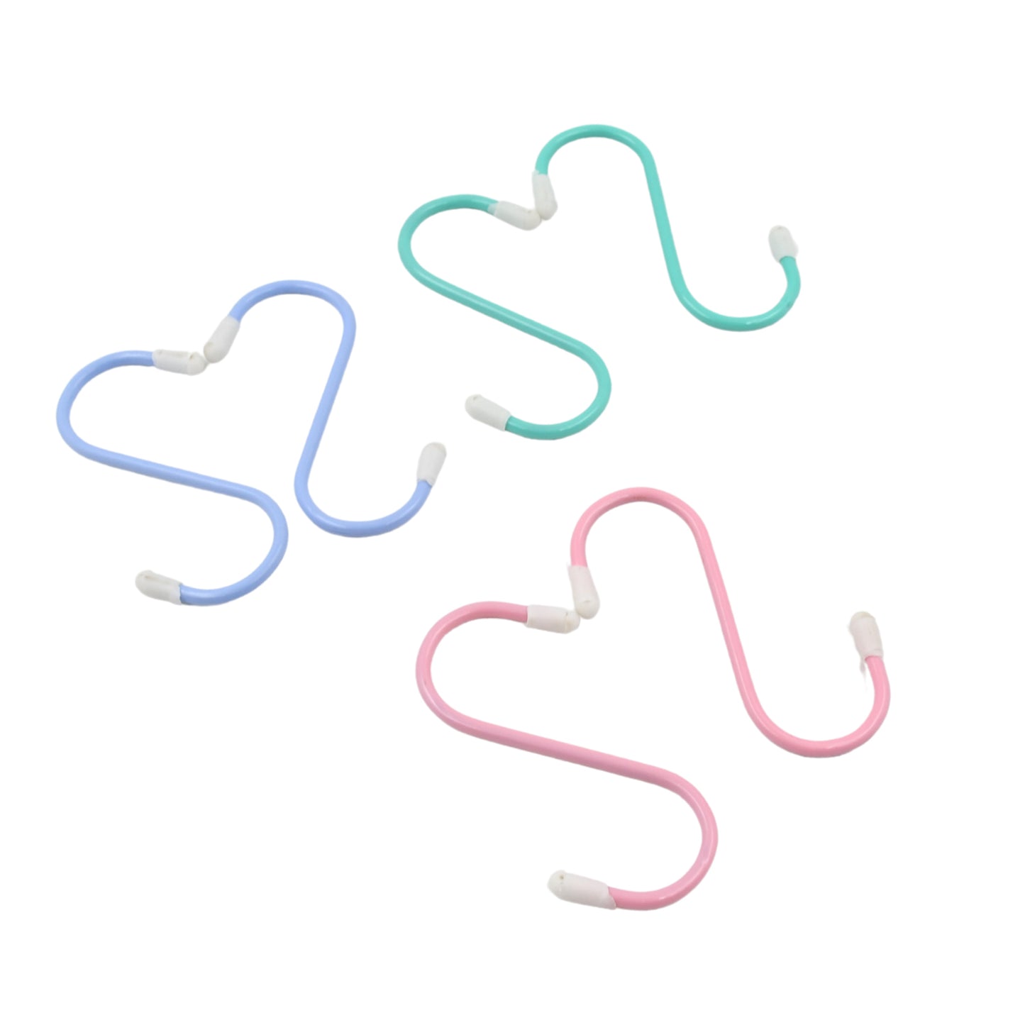 17873 S Shape Metal Hooks For Hanging Heavy Duty S Shaped Hooks For Hanging Clothes Metal Hooks For Kitchen Wardrobe Work Shop Bathroom Garden Office (6 Pcs Set) - Springkart 