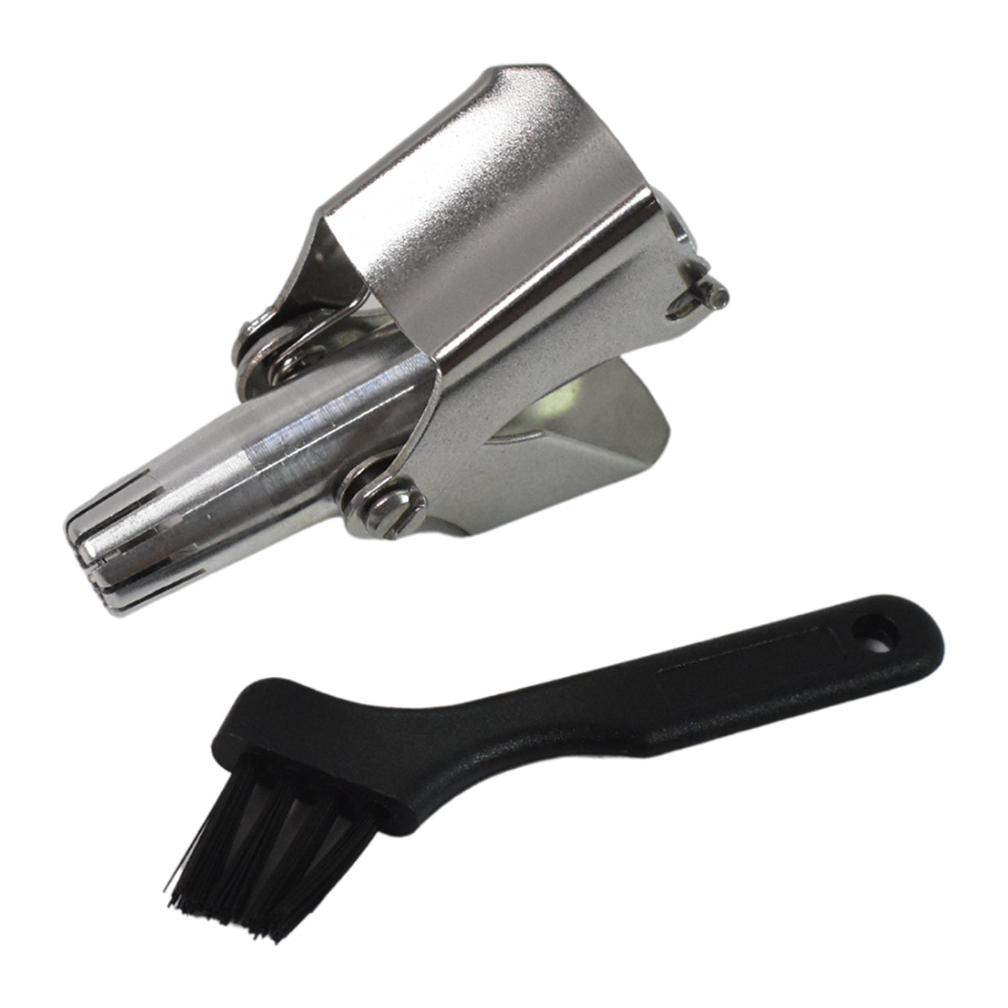 Nose Hair Clipper Stainless Steel Hair Remover (1 Pc With Brush Plastic Case) - Springkart 