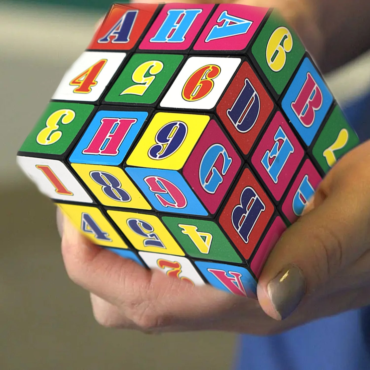 Alpha Numeric Cube used for entertaining and playing purposes by kids, children’s and even adults etc. - Springkart 