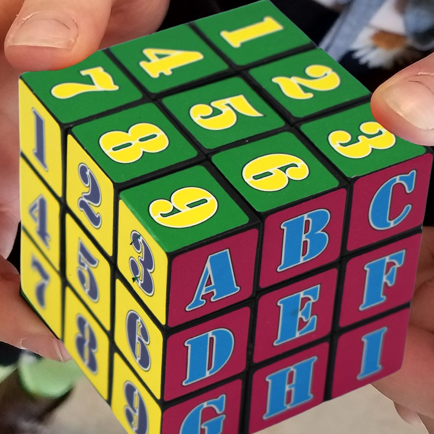 Alpha Numeric Cube used for entertaining and playing purposes by kids, children’s and even adults etc. - Springkart 