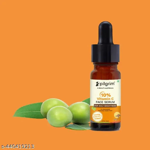 PILGRIM 10% Vitamin C Face Serum For Daily Brightness (10 ml)