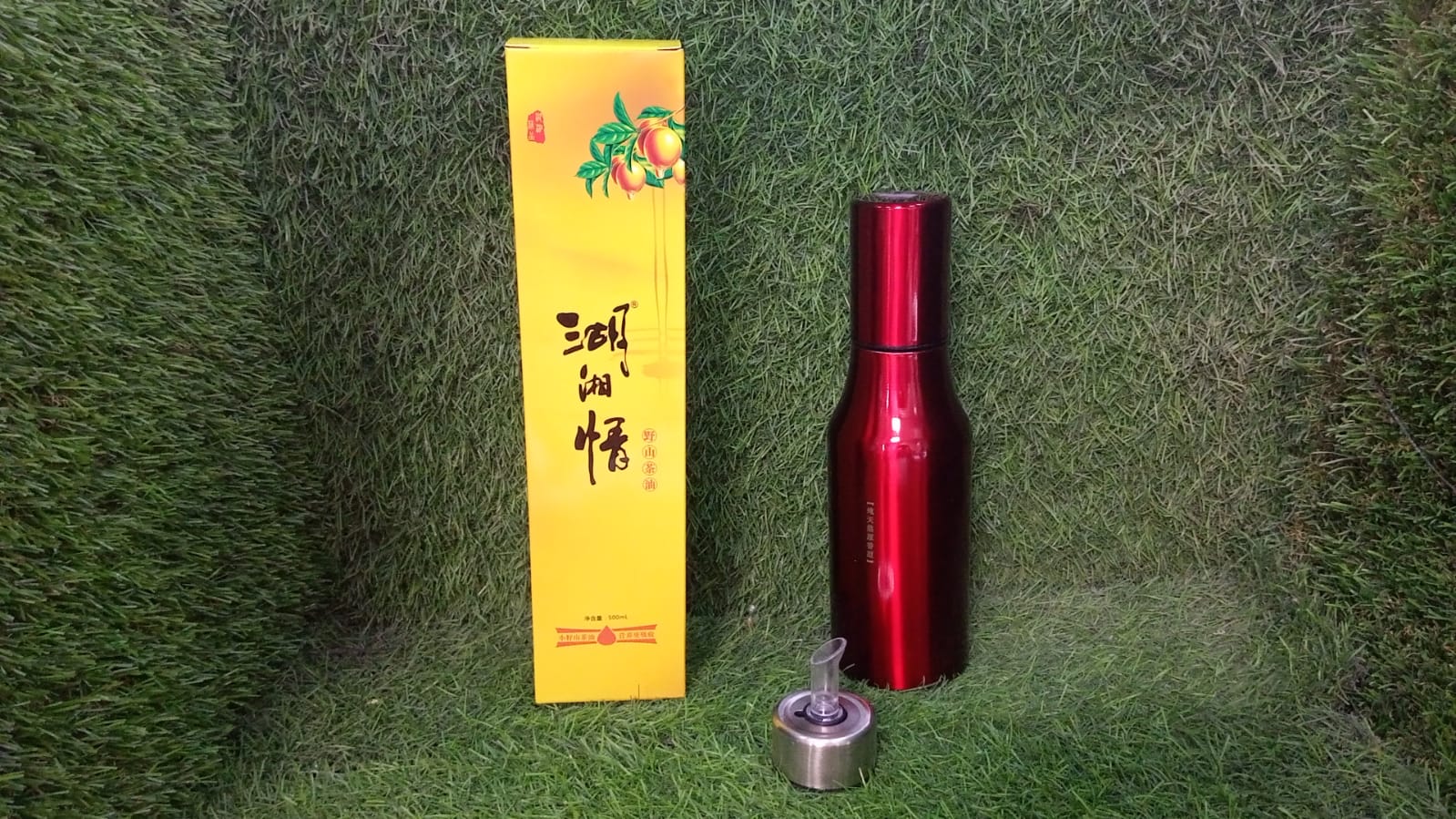 Stainless Steel Oil Dispenser with Nozzle Bottle (500Ml) Oil Container | Oil Pourer | Oil Pot | Oil Can| Oil Bottle - Springkart 