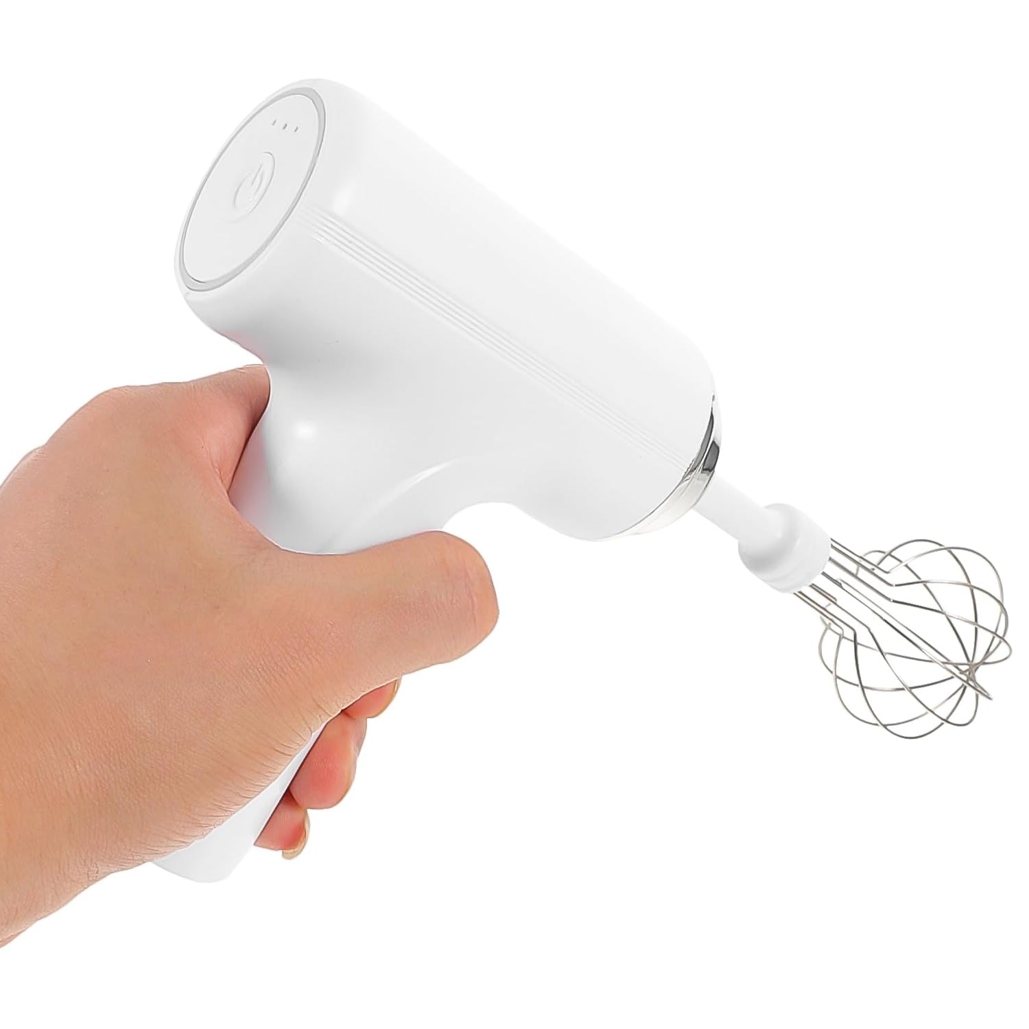 2813 Wireless Hand Mixer Charging Handheld 2pc Portable Whisk Mini High Power Beater Baking Hand Held Mixer Portable Kitchen Blender. - Springkart 