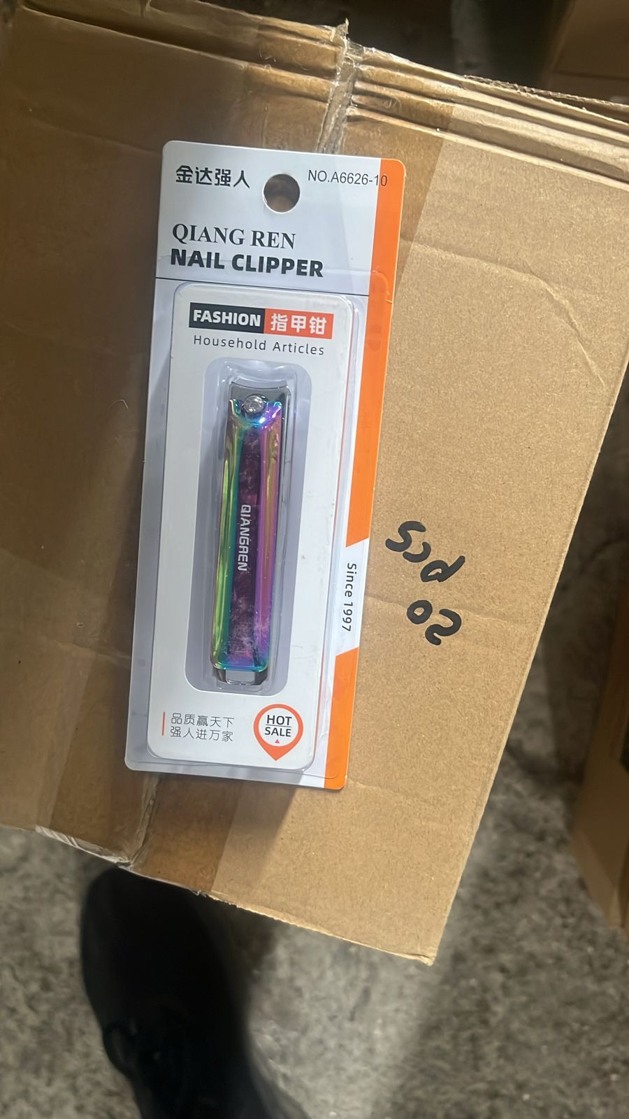 Stainless Steel Folding Portable Large Nail Clippers with Nail File (1 Pc) - Springkart 