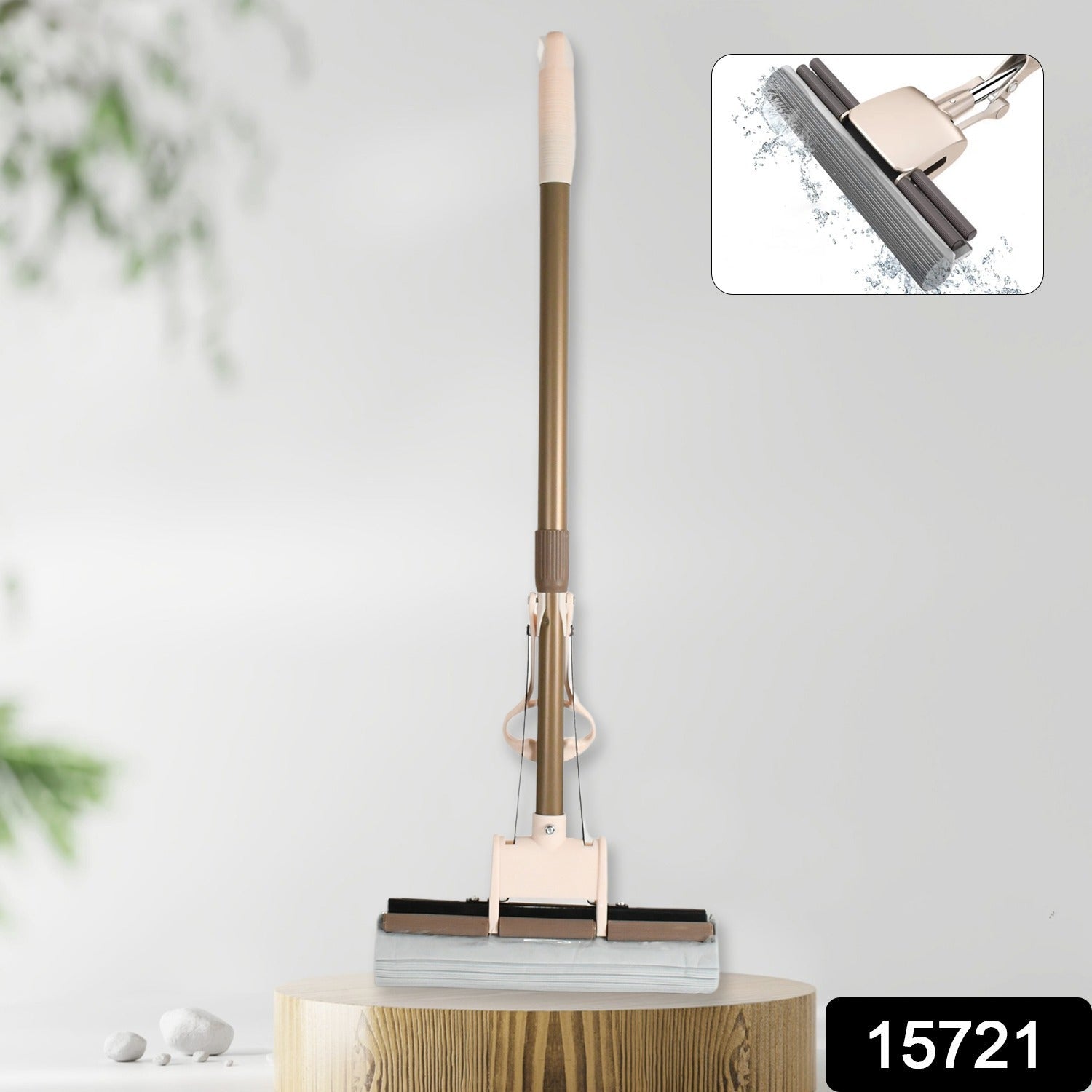 Sponge Mop Super absorbent Sponge-head-self-cleaning miracle-mop - Springkart 