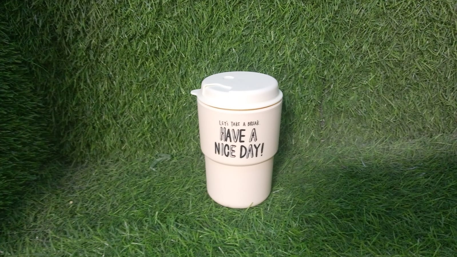 Appreciation and Motivation Portable Plastic Coffee Cup for Travel, Home, Office, Gift for Travel Lovers - Springkart 