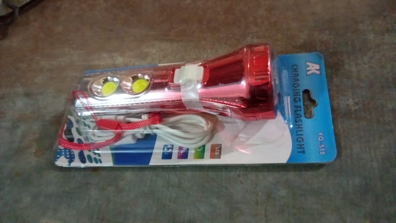 Multi Functional 3 LED Torchlight / Flashlight (1 Pc) - Springkart 