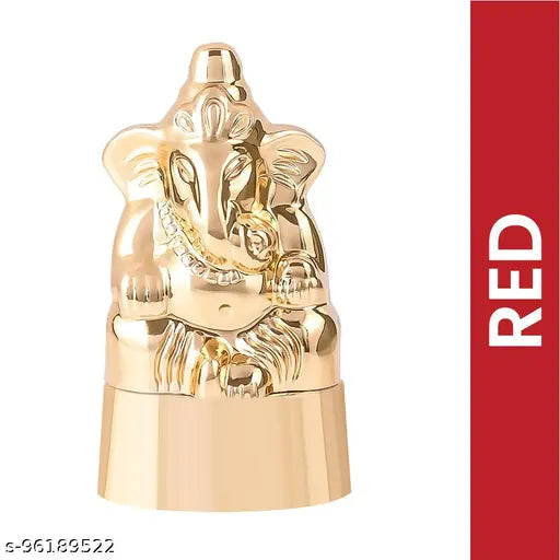 MILA BEAUTE Ganesh Statue Powder Sindoor, Red Sindoor for Women, Organic Sindoor Powder, Kumkum Powder, Sindhuram for Women's Forehead, Sindoor Powder, 15 g (Red Sindoor)