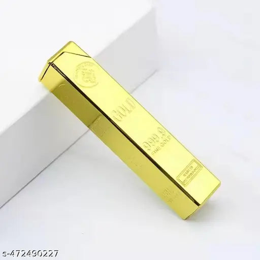 Golden Bar High Fire Flame Cigarette Pocket Lighter