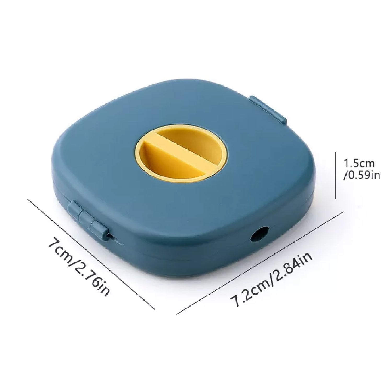 6418 Portable Travel Organiser Case For Data Cables Charger Pen Drives Memory Card - Springkart 