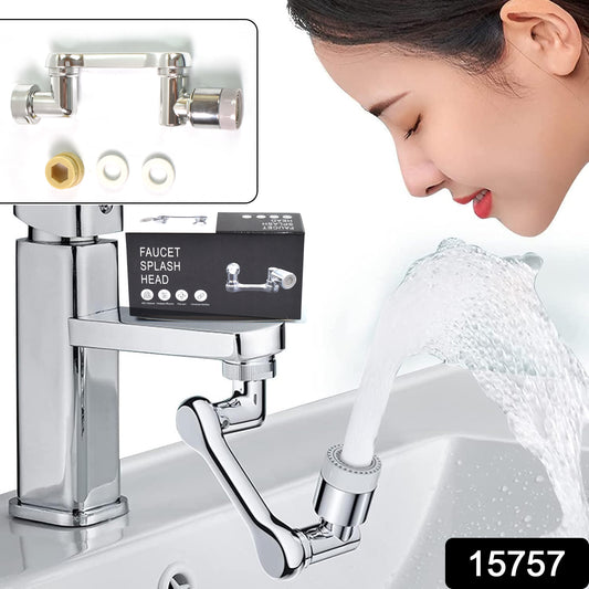 Flexible Faucet Splash Head Extender Aerator Universal Splash Filter Faucet Sprayer (1 Set) - Springkart 