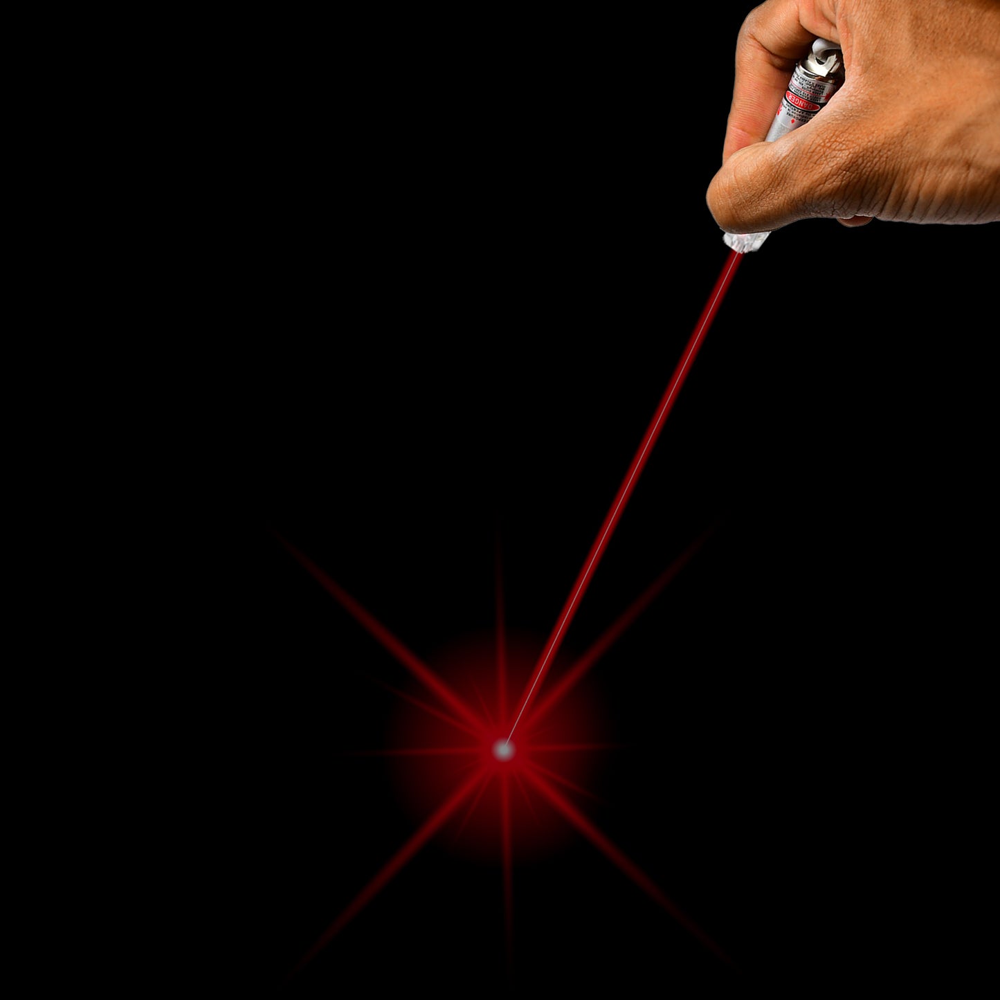 6427 3 In1 Laser Light Led Flashlight + Torch Keychain + Laser Pointer - Springkart 