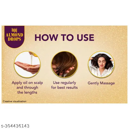 Bajaj Almond Drops Hair Oil,285 ml LIMITED STOCK - Springkart 