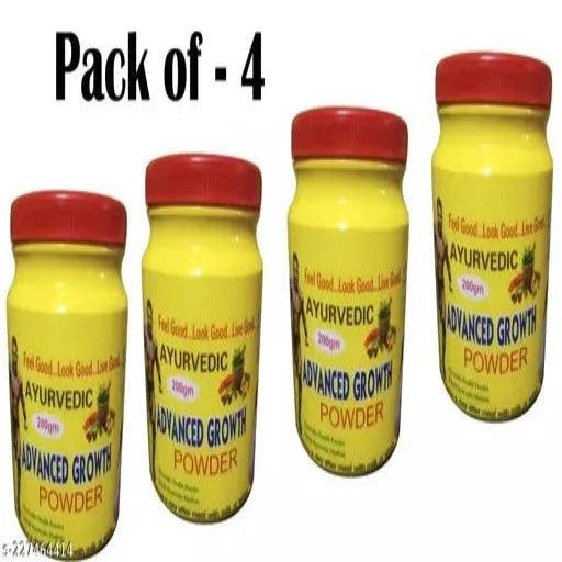 Ayurvedic Advanced Growth Powder Pack of - 4 - Springkart 