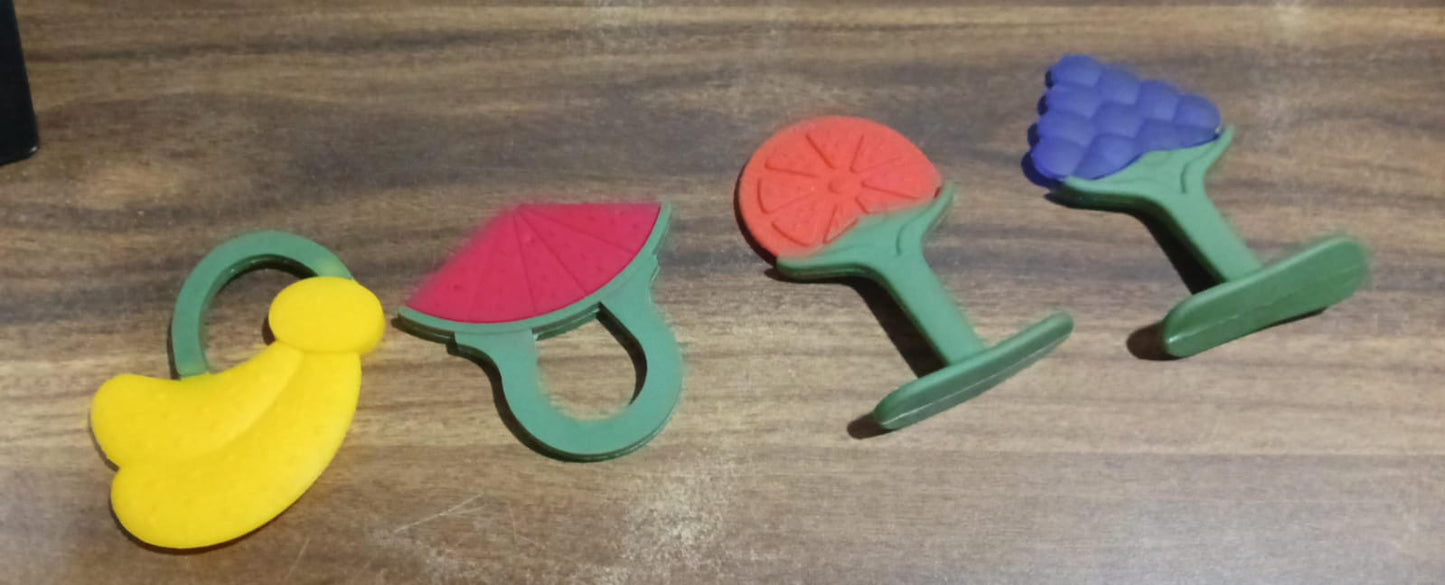 Soothe Baby's Gums: Safe & Fun Silicone Teether for Toddlers (3+ Months) - Springkart 