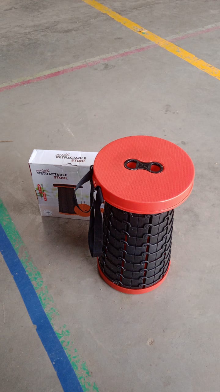 Retractable Folding Stools (1 Pc) - Springkart 