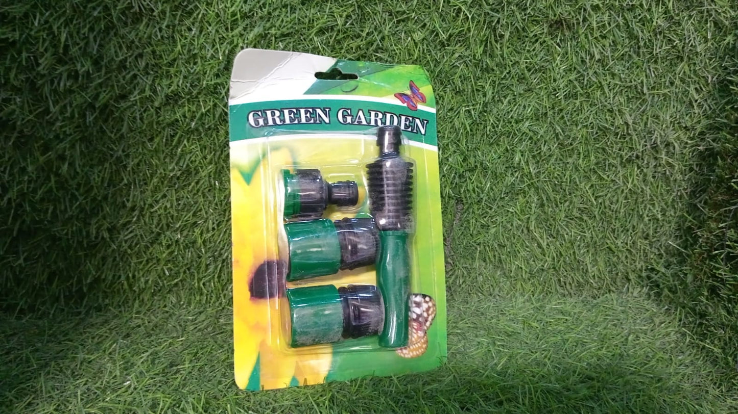 Garden Hose Pipe Nozzle Connector Set - Springkart 