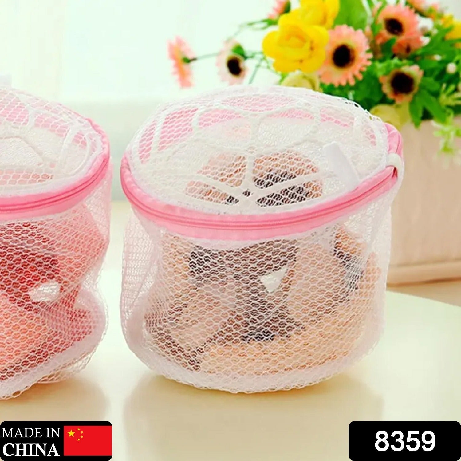 Small Round Laundry Bag (1 Pc): Ideal for Socks & Underwear - Springkart 