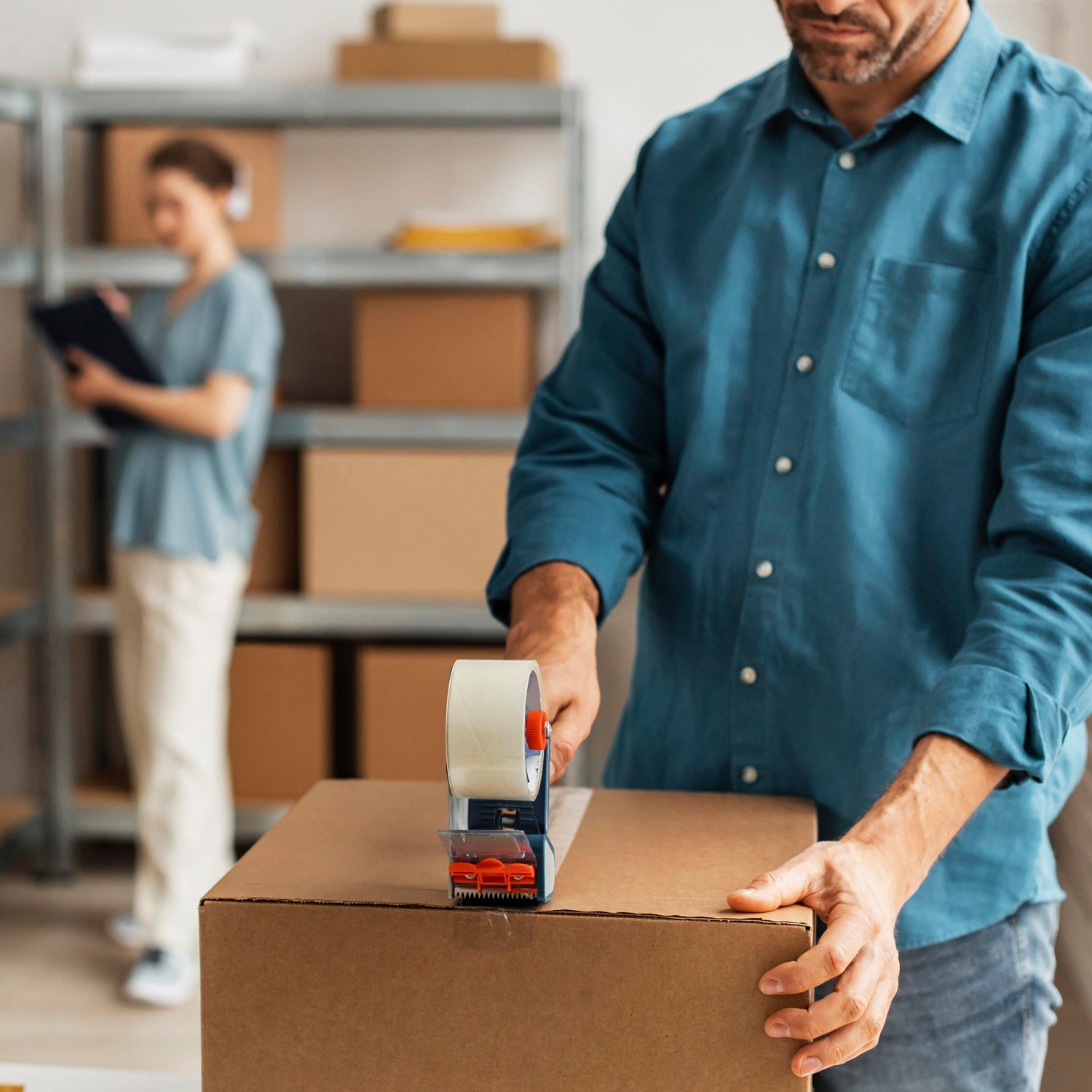Box, Shipping, Packaging, Storage, Moving, Export Box, Double Wall Cardboard Box (MOQ :- 6 Pc) - Springkart 