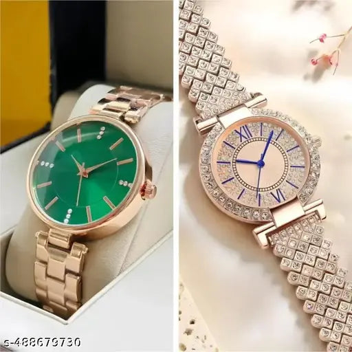 Stylish Women Analog Watches Combo For Women & Girls Analog Combo Watch Girls Women Watch Combo