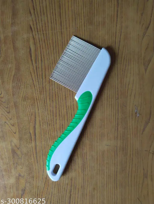 Nit Free Terminator Lice Comb, Professional Stainless Steel Louse and Nit Comb - Springkart 