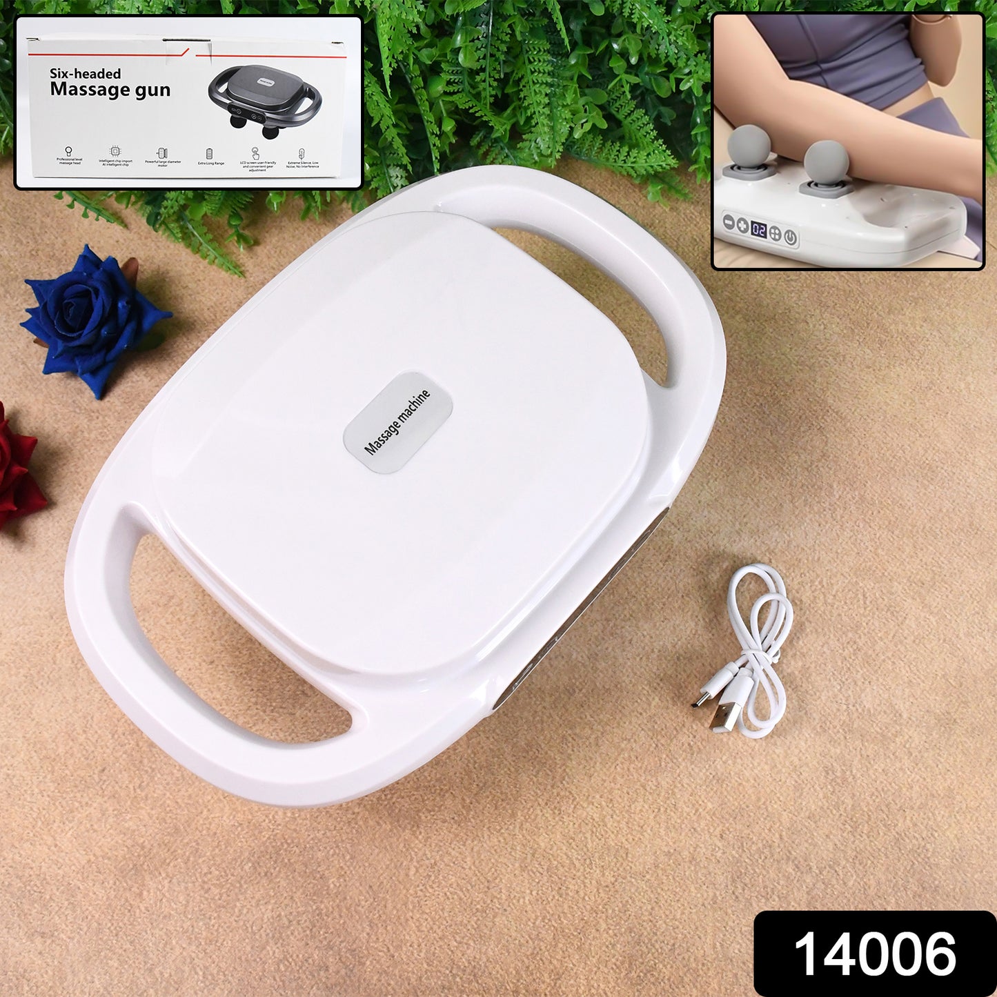 4 Heads Massage Gun Machine For Pain Relief - Springkart 