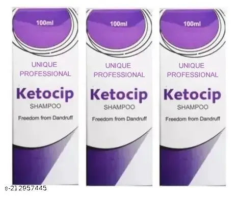 KETOCIP 1 % ANTI-DANDRUFF SHAMPOO 100 ML PACK OF 3