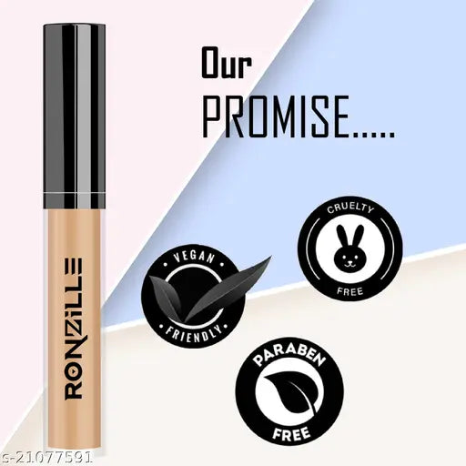 Ronzille HD Photo Perfect Liquid Concealer New Full Coverage - 03 Concealer (Granola, 10 g)