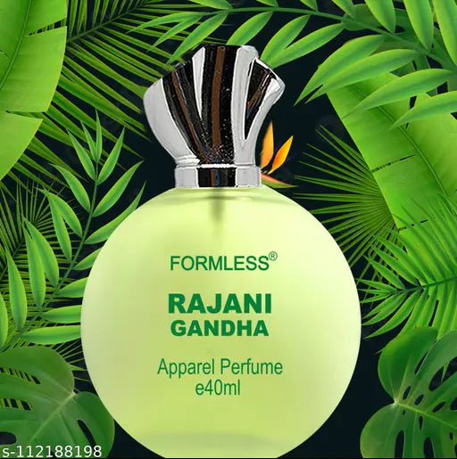 Formless Rajanigandha 40ml Perfume / Mogra parfum scent for men women Deodorant fragrance for gift boys Girls Storng Hard Long lasting Perfume