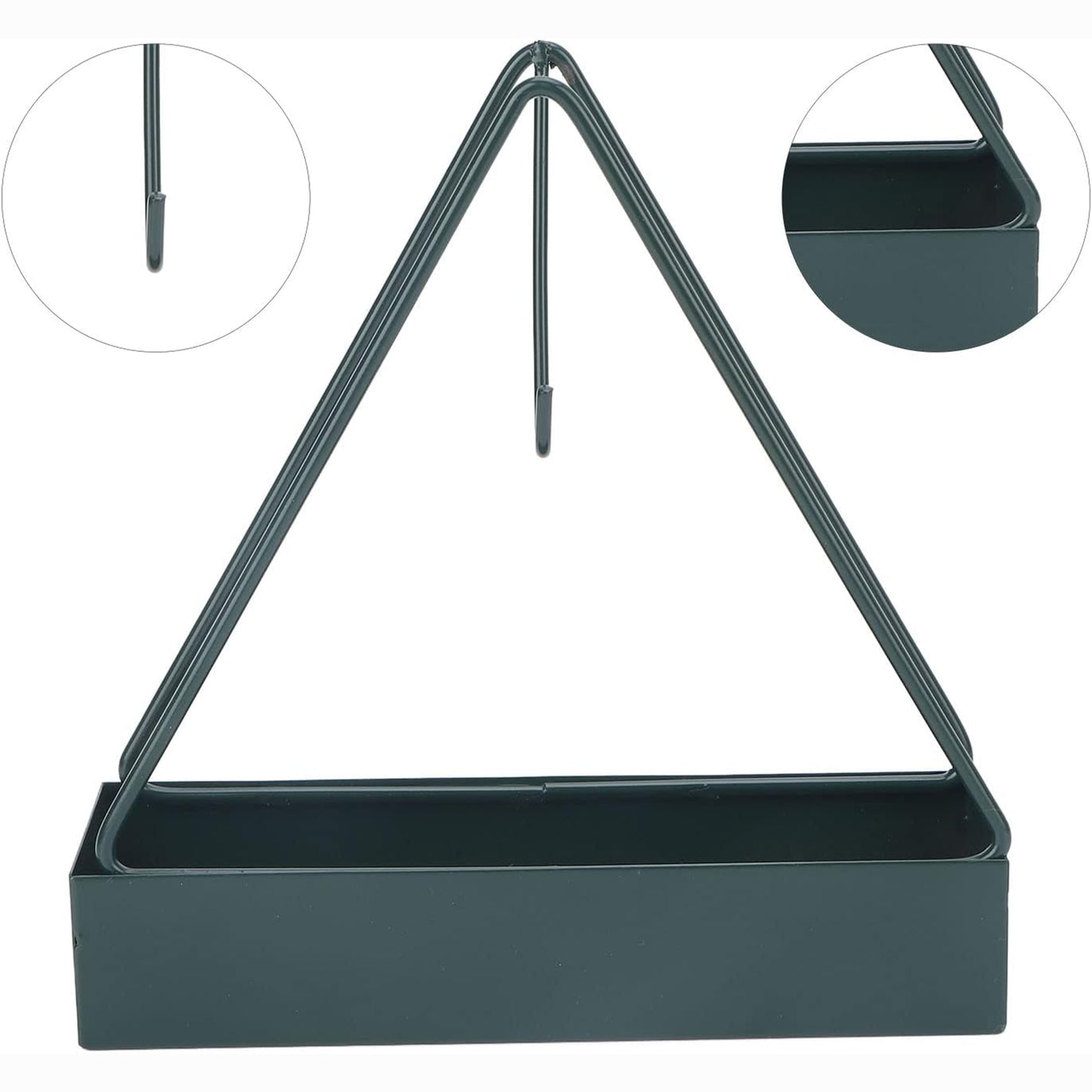 12880 Mosquito Coil Holder Frame Triangular Shape Iron Mosquito Incense Holder Mosquito Repellent Incense Holder Hanging Mosquito Repellent Outdoor Stylish Mosquito Repellent Incense Holder - Springkart 