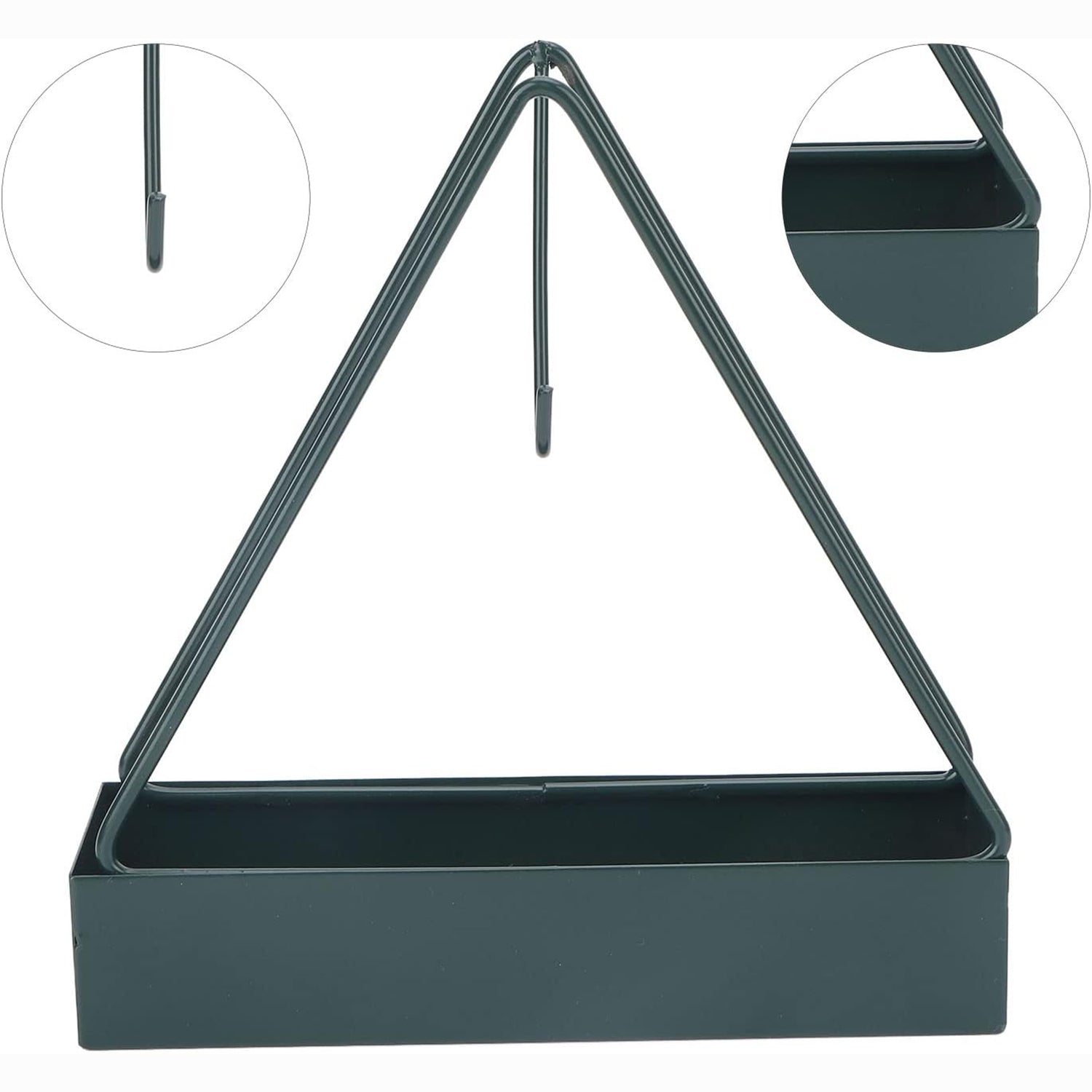 12880 Mosquito Coil Holder Frame Triangular Shape Iron Mosquito Incense Holder Mosquito Repellent Incense Holder Hanging Mosquito Repellent Outdoor Stylish Mosquito Repellent Incense Holder - Springkart 