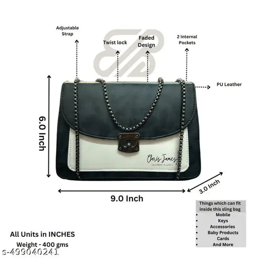Elite Stylish Women Slingbags