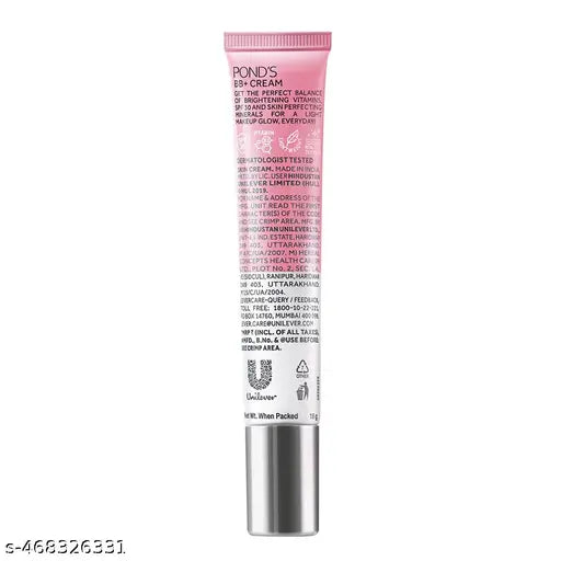 POND'S BB+ Cream|| Instant Spot Coverage + Light Make-up Glow|| Ivory 18g
