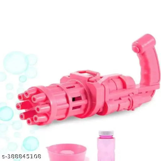 8-Hole Electric Bubbles Gun for Toddlers Toys