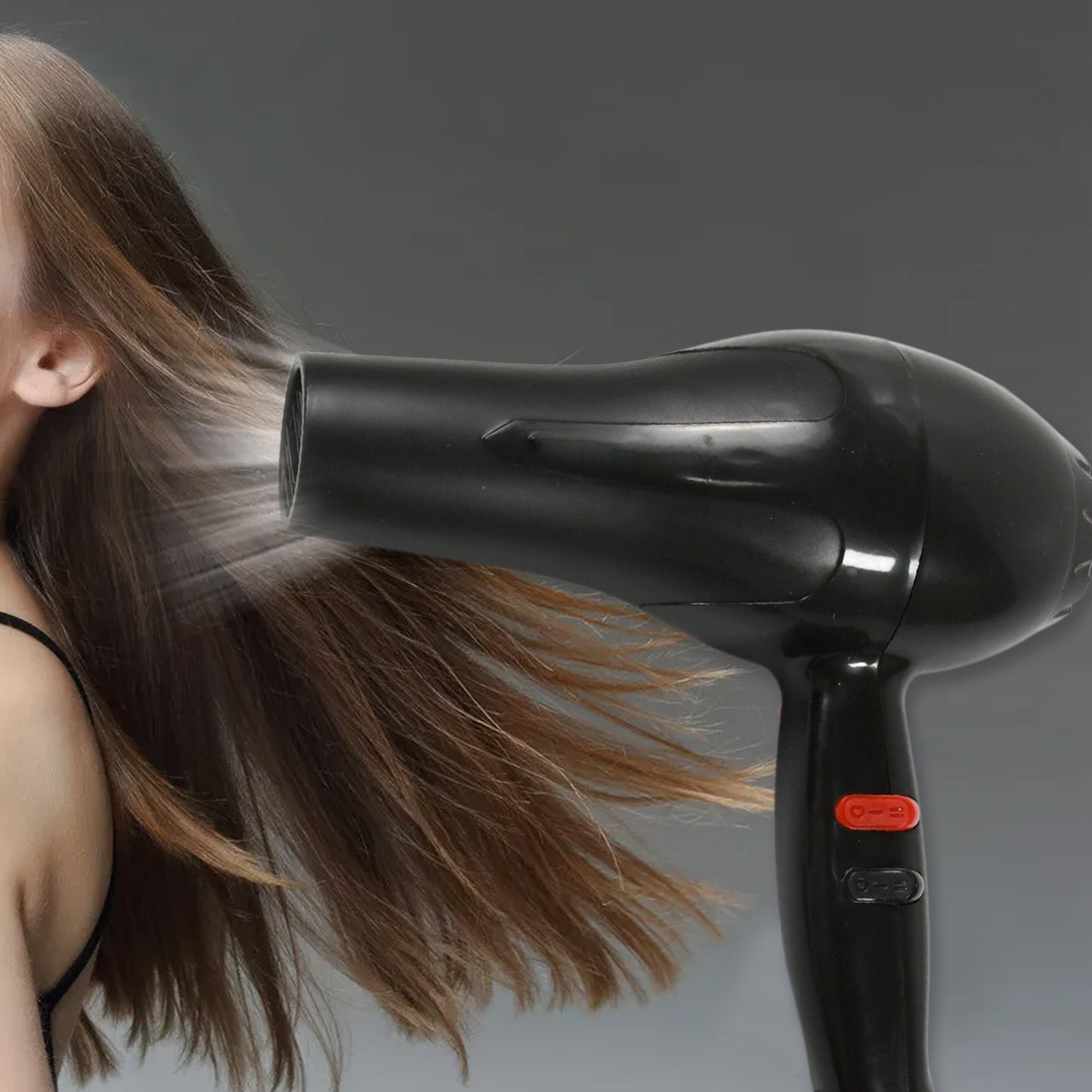 13025 Professional Multi Purpose Hair Dryer Salon Hair Dryer 2 Speed Settingsfor Women And Men (1800 Watts)