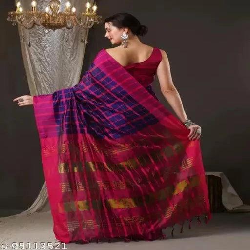 Stunning Cotton Printed Saree - Springkart 