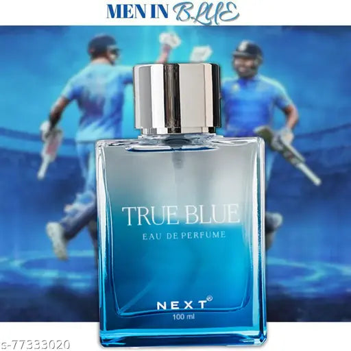 Next Care True Blue Long Lasting Eau De Perfume -100ml | Premium Perfume for Men | Daily Use Perfume | Strong Perfume | Summer Perfume | Perfume for Travel, Date, Party, Office