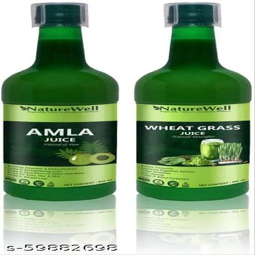 Ultra Amla/Wheat Grass for Building Immunity and Digestion Booster /Pack of 2