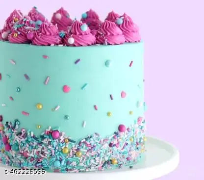 80 Gram Each Premium Quality Super Saver Combo Of Cake Sprinkles ( Pack of 3 )