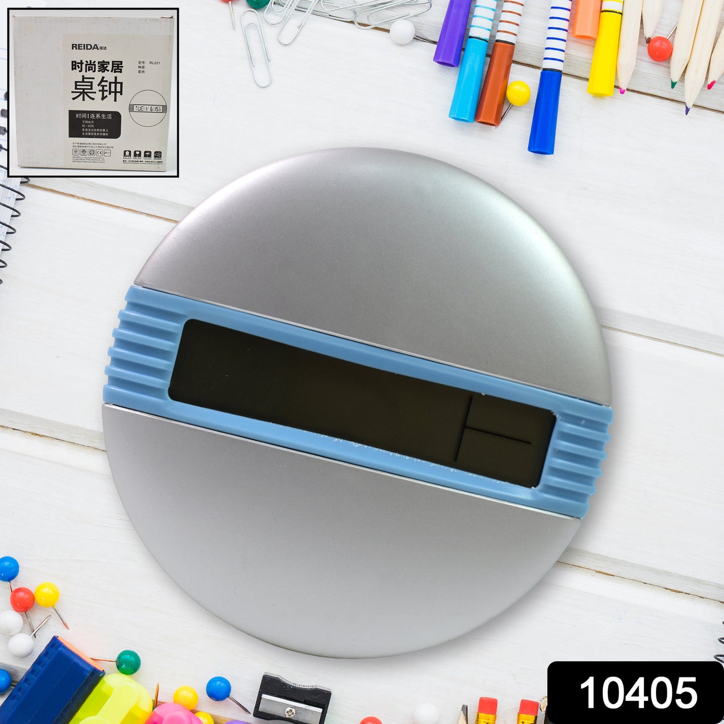 Minimalist Desktop Alarm Clock Simple Design Powerful Function - Springkart 