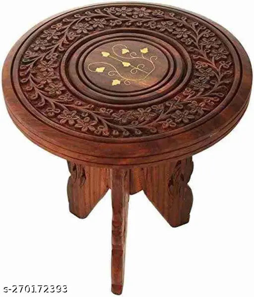 Wooden 12 inch Stool/Home decor Stool