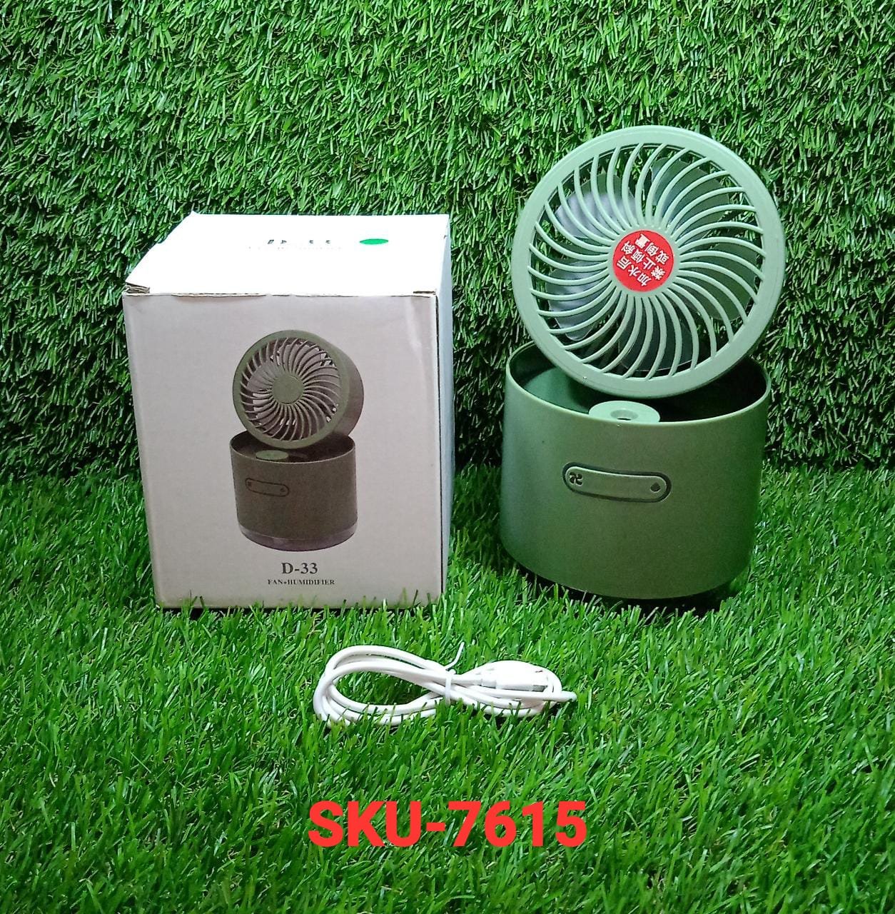 Mini Desktop Cooling Fan with Humidifier Spray - Springkart 