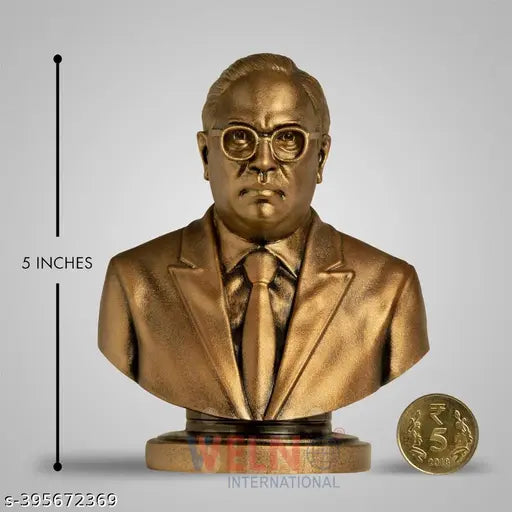 Dr. Bheem Rao Ambedkar Statue Half Copper (5 Inch)