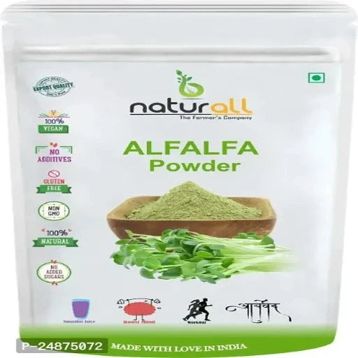 Healthy Nutrition Powder - 500gm, Pack Of 2 - Alfalfa Grass Powder