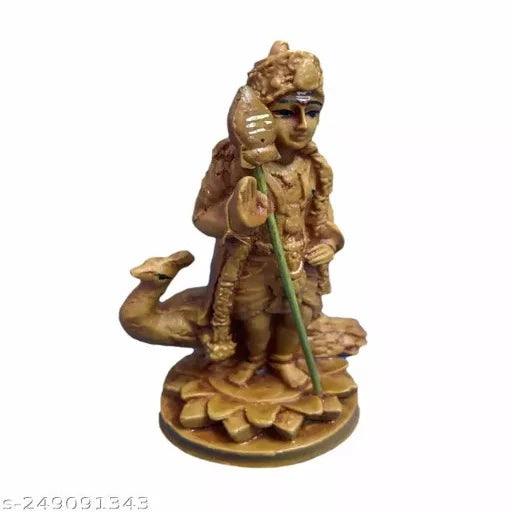 Subramaniya Swamy Statue Idol for Car Dashboard,Office and Home Decorative Figurine-12cm, - Springkart 