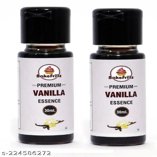 Bakefrillz Vanilla Essence, Combo Pack (30 ml x 2)