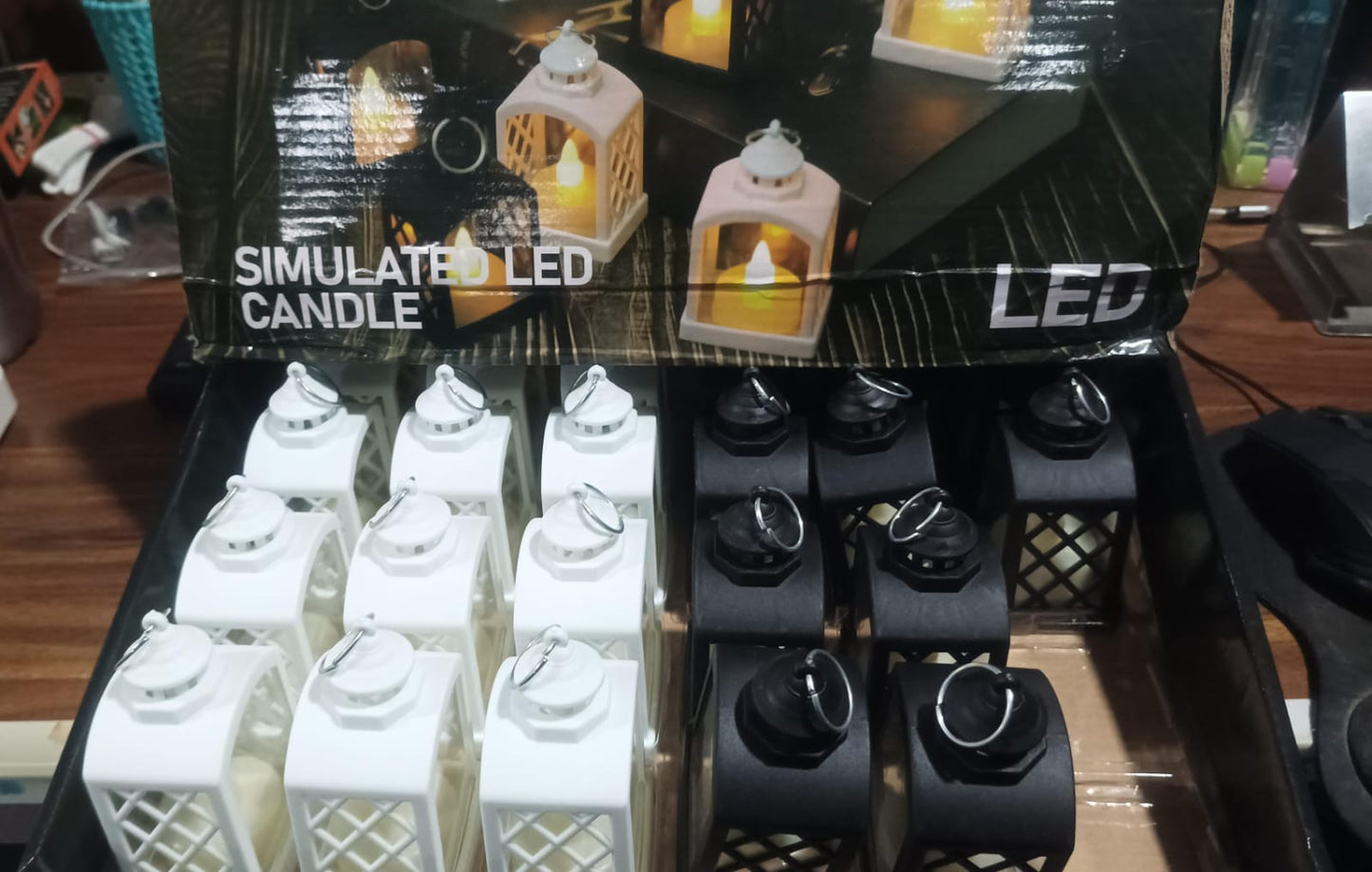 Smokeless Led Light Lantern Lamp (24 Pcs Set) - Springkart 